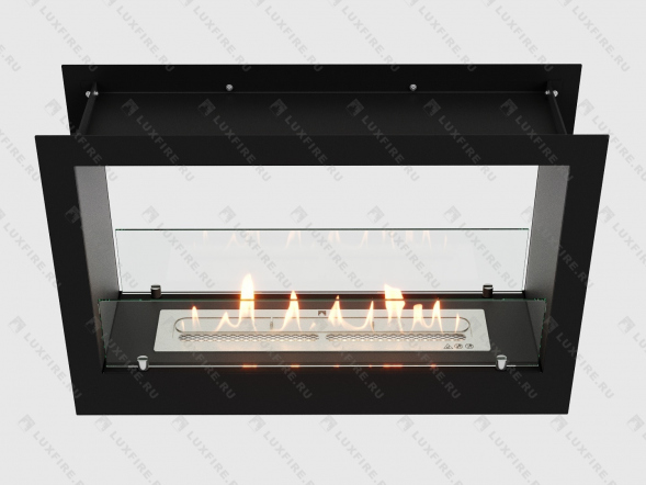 Встроенный биокамин Lux Fire Сквозной 730 S